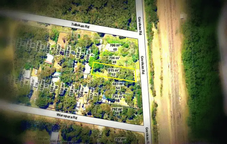 Floorplan of Homely land listing, 52 Gorokan Road, Wyee NSW 2259