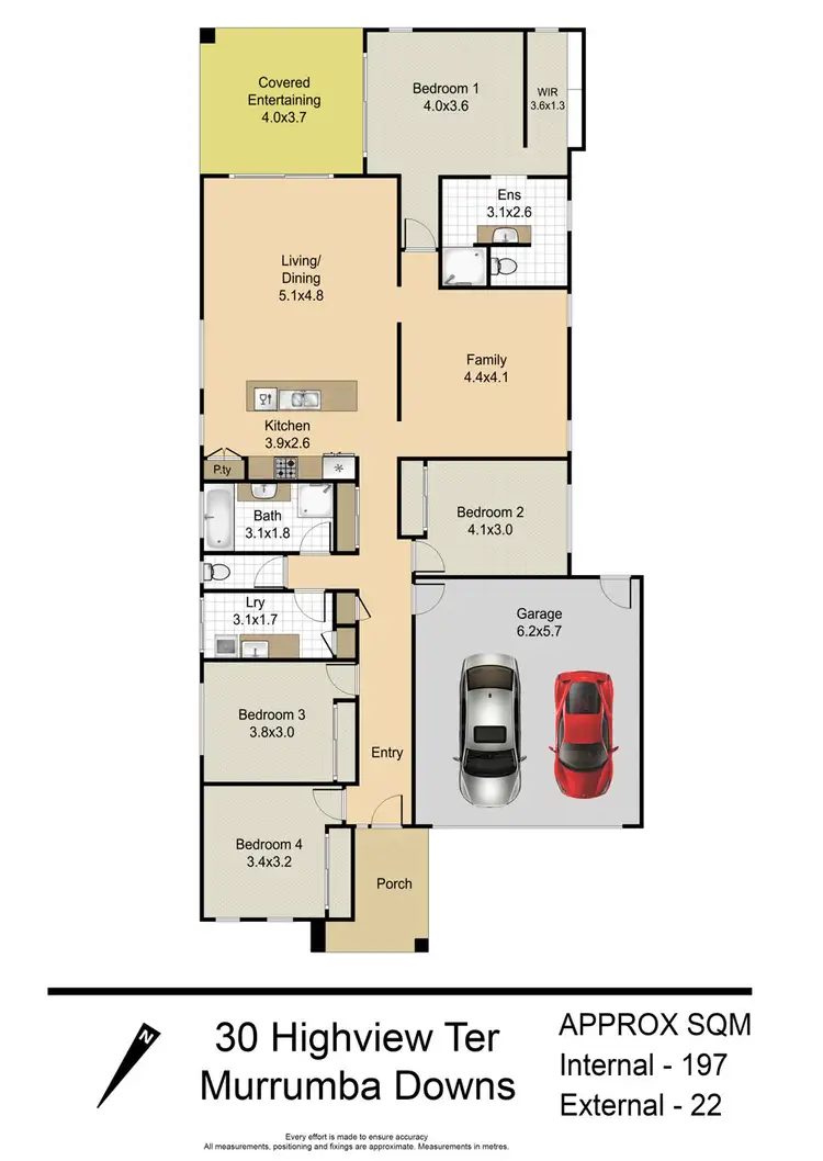 Floorplan of Homely house listing, 30 Highview Terrace, Murrumba Downs QLD 4503