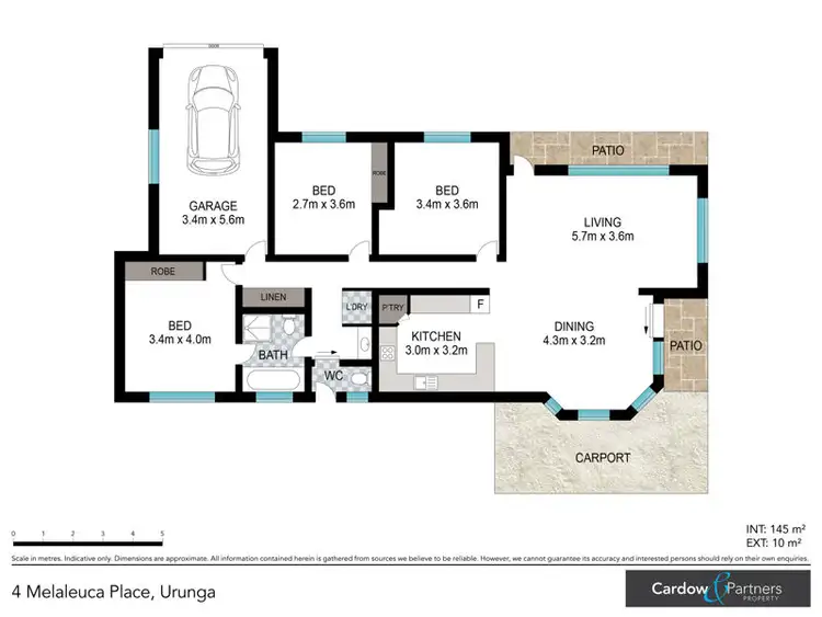 Floorplan of Homely house listing, 4 Melaleuca Place, Urunga NSW 2455