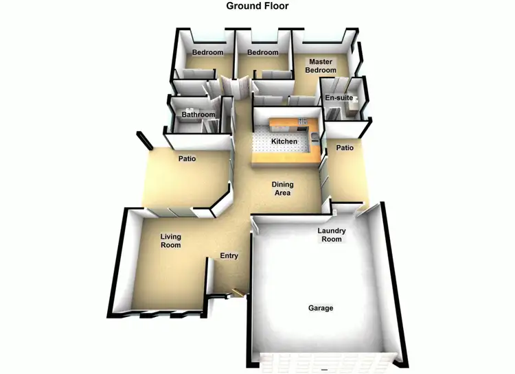 Floorplan of Homely house listing, 4 Peacherine Circuit, Bellmere QLD 4510