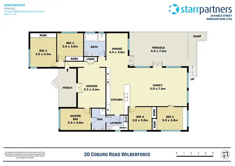 Floorplan of Homely house listing, 20 Coburg Road, Wilberforce NSW 2756