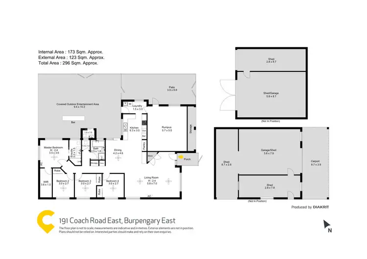Floorplan of Homely house listing, 191 Coach Road East, Burpengary East QLD 4505