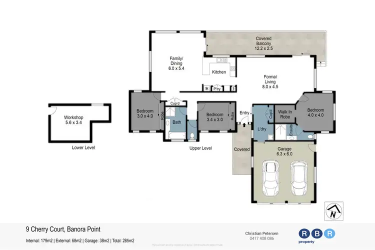 Floorplan of Homely house listing, 9 Cherry Court, Banora Point NSW 2486