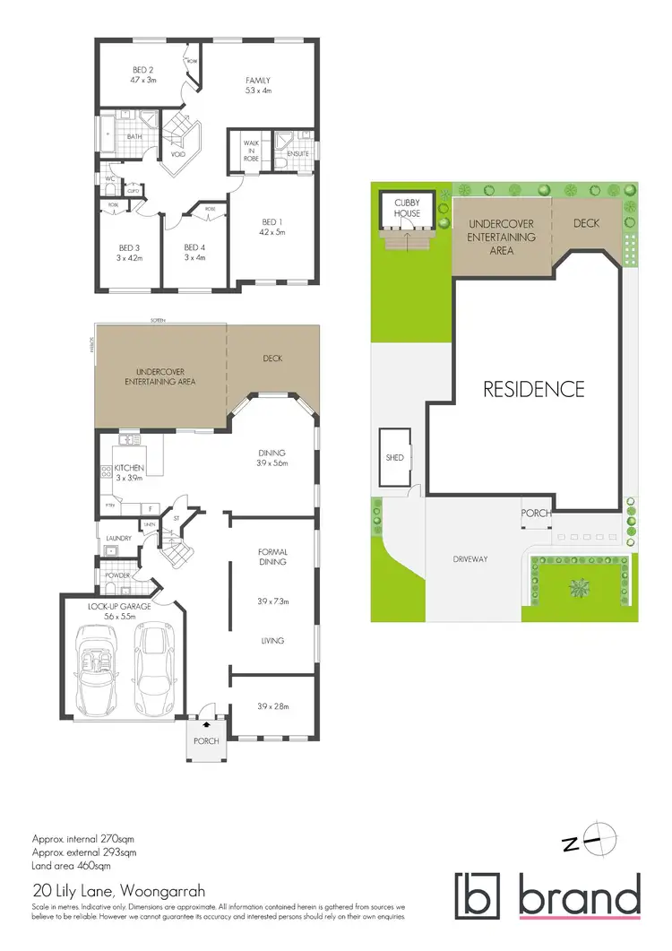 Floorplan of Homely house listing, 20 Lily Lane, Woongarrah NSW 2259