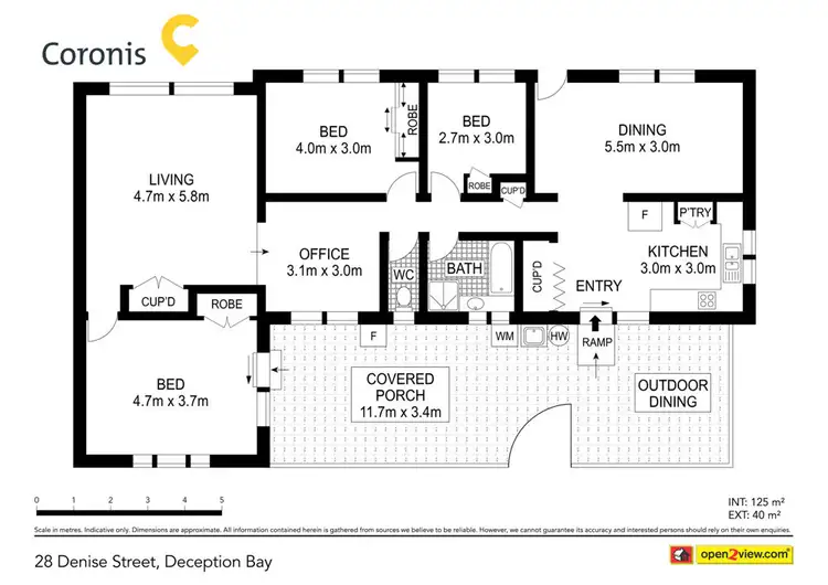 Floorplan of Homely house listing, 28 Denise Street, Deception Bay QLD 4508