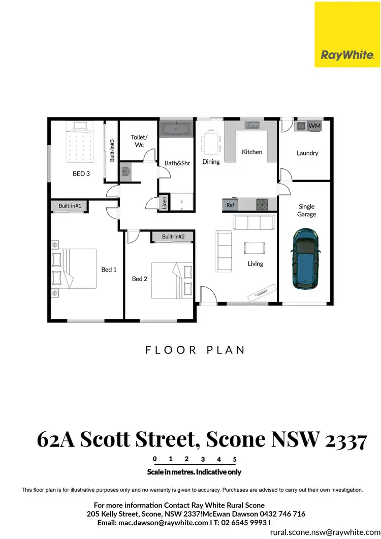 Floorplan of Homely house listing, 62A Scott Street, Scone NSW 2337