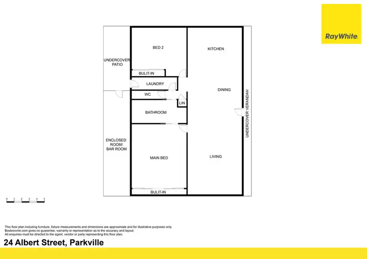 Floorplan of Homely house listing, 24 Albert Street, Parkville NSW 2337