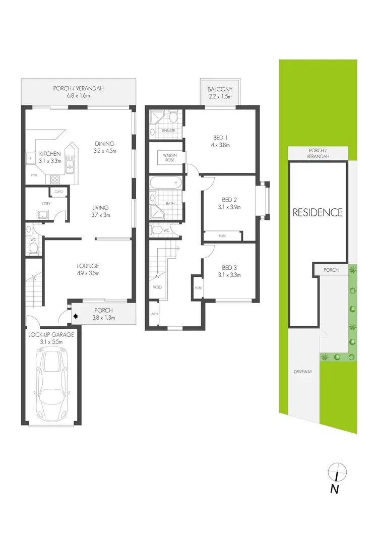Floorplan of Homely house listing, 129 Main Road, Toukley NSW 2263