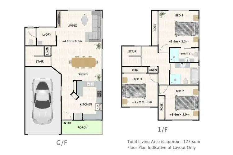 Floorplan of Homely townhouse listing, 53/18 Mornington Court, Calamvale QLD 4116