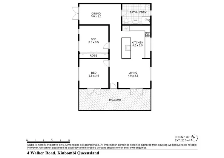 Floorplan of Homely house listing, 4 Walker Road, Goomeri QLD 4601