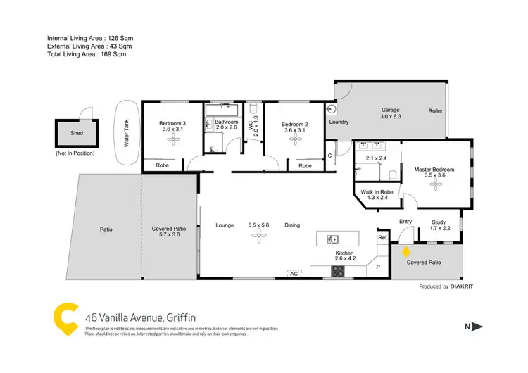 Floorplan of Homely house listing, 46 Vanilla Avenue, Griffin QLD 4503
