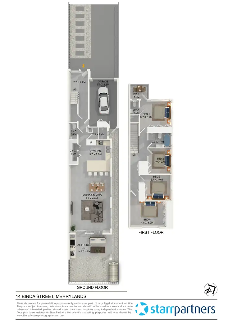 Floorplan of Homely house listing, 14 Binda Street, Merrylands NSW 2160