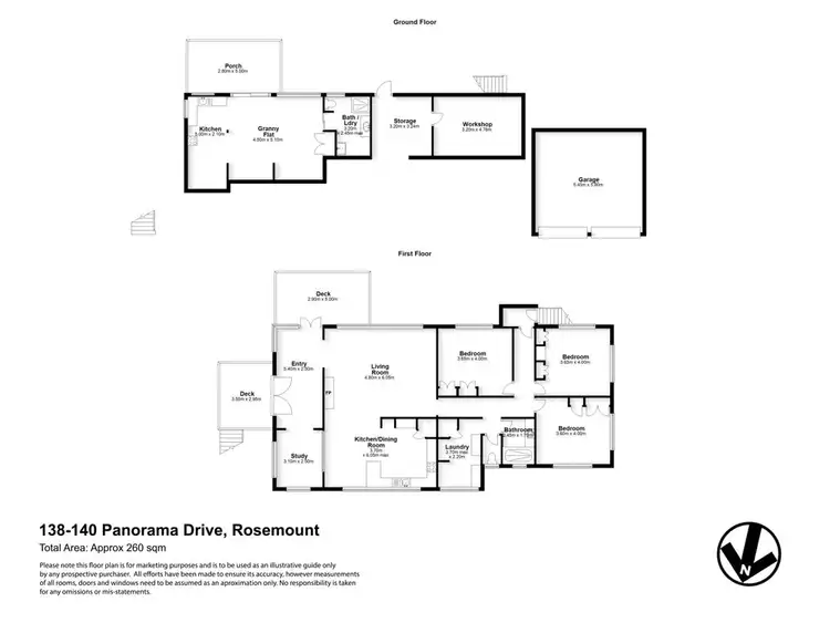 Floorplan of Homely house listing, 138-140 Panorama Drive, Rosemount QLD 4560