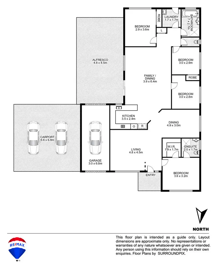 Floorplan of Homely house listing, 7 Turret Place, Glenmore Park NSW 2745