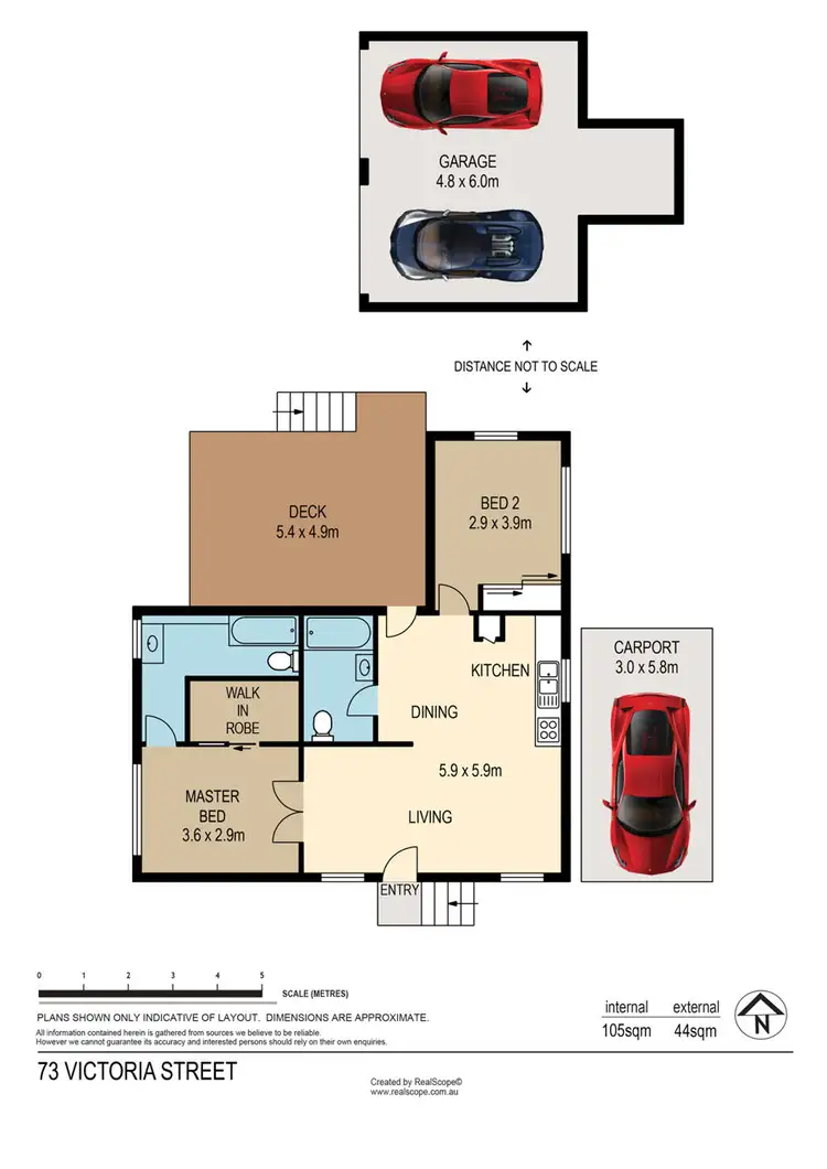 Floorplan of Homely house listing, 73 Victoria Street, Fairfield QLD 4103