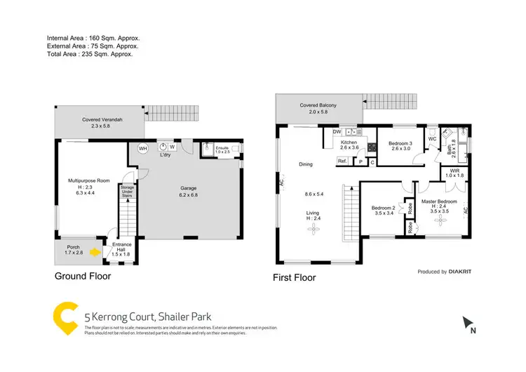 Floorplan of Homely house listing, 5 Kerrong Court, Shailer Park QLD 4128