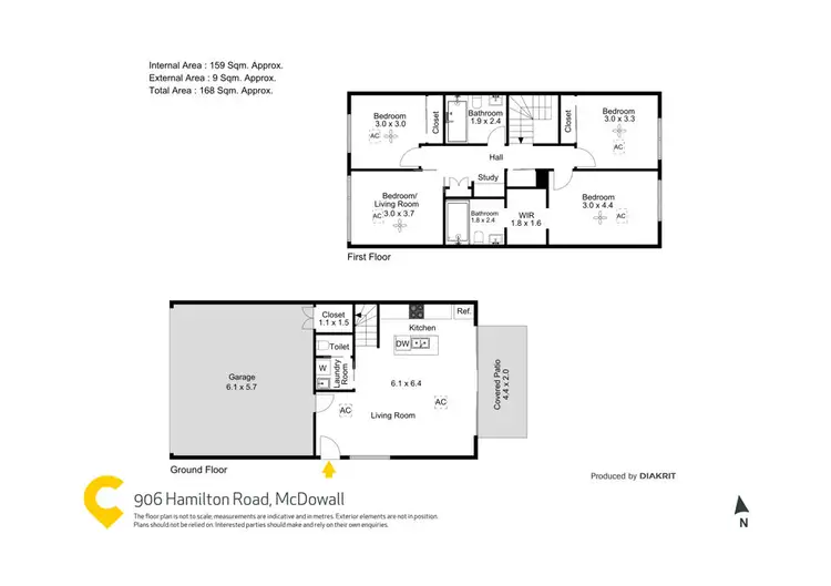 Floorplan of Homely townhouse listing, 32/906 Hamilton Road, Mcdowall QLD 4053