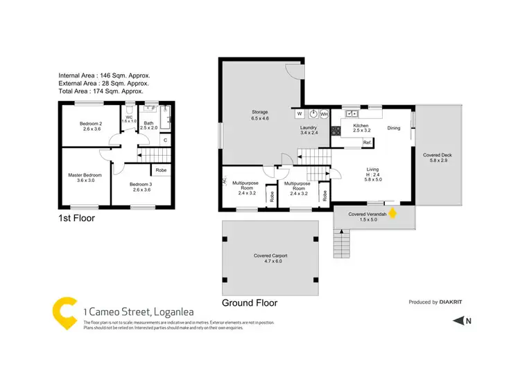 Floorplan of Homely house listing, 1 Cameo Street, Loganlea QLD 4131