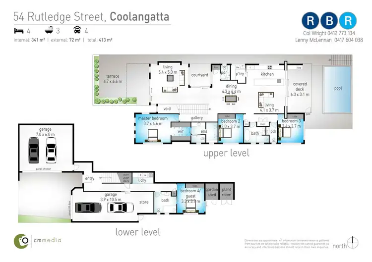 Floorplan of Homely house listing, 54 Rutledge Street, Coolangatta QLD 4225