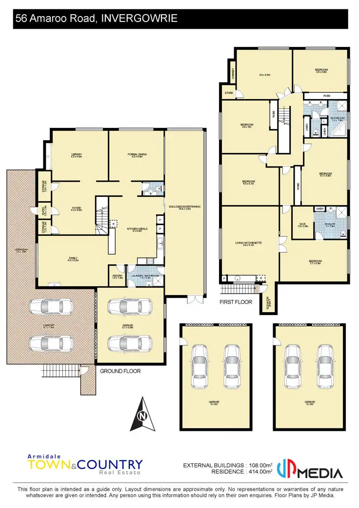 Floorplan of Homely rural property listing, 56 Amaroo Road, Armidale NSW 2350