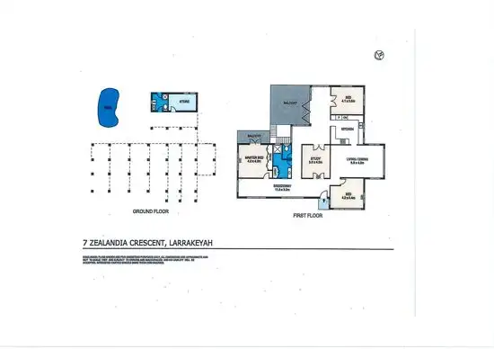 Floorplan of Homely house listing, 7 Zealandia Crescent, Larrakeyah NT 820