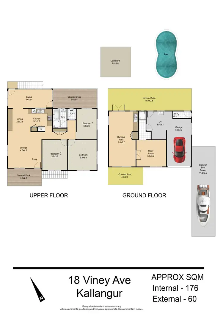 Floorplan of Homely house listing, 18 Viney Avenue, Kallangur QLD 4503