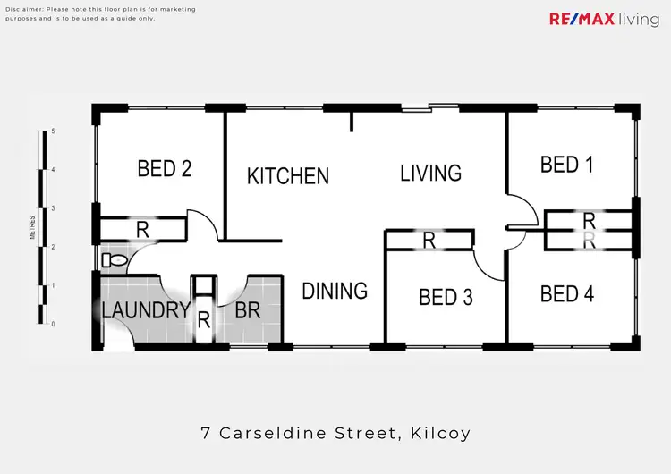 Floorplan of Homely house listing, 7 Carseldine Street, Kilcoy QLD 4515