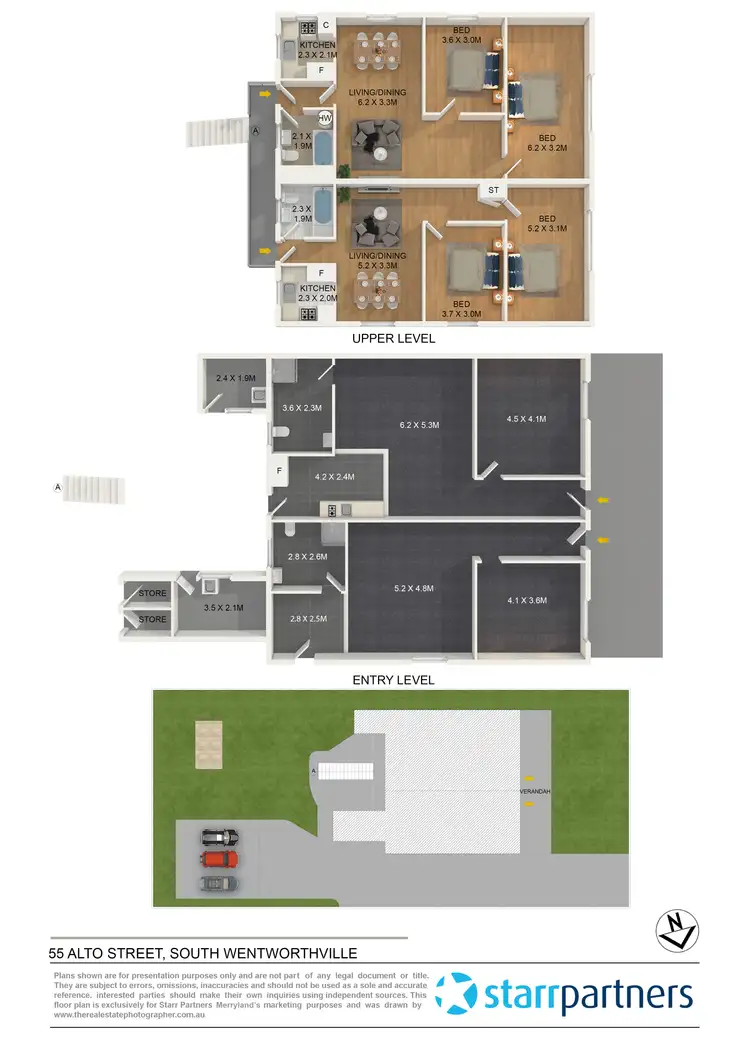 Floorplan of Homely house listing, 55 Alto Street, South Wentworthville NSW 2145