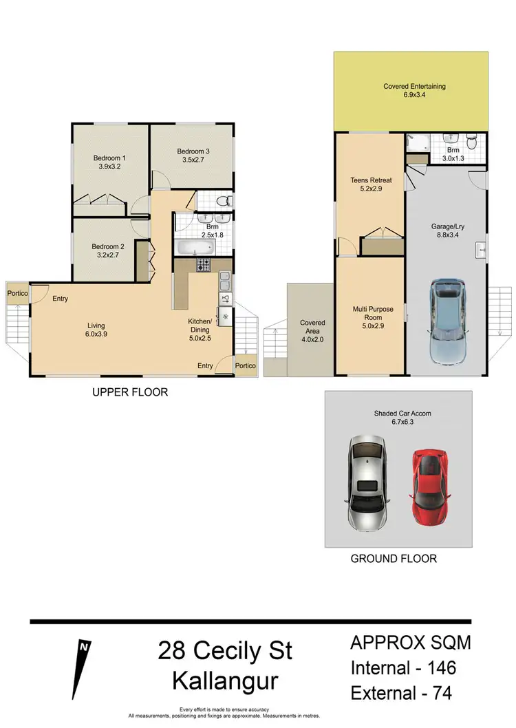 Floorplan of Homely house listing, 28 Cecily Street, Kallangur QLD 4503