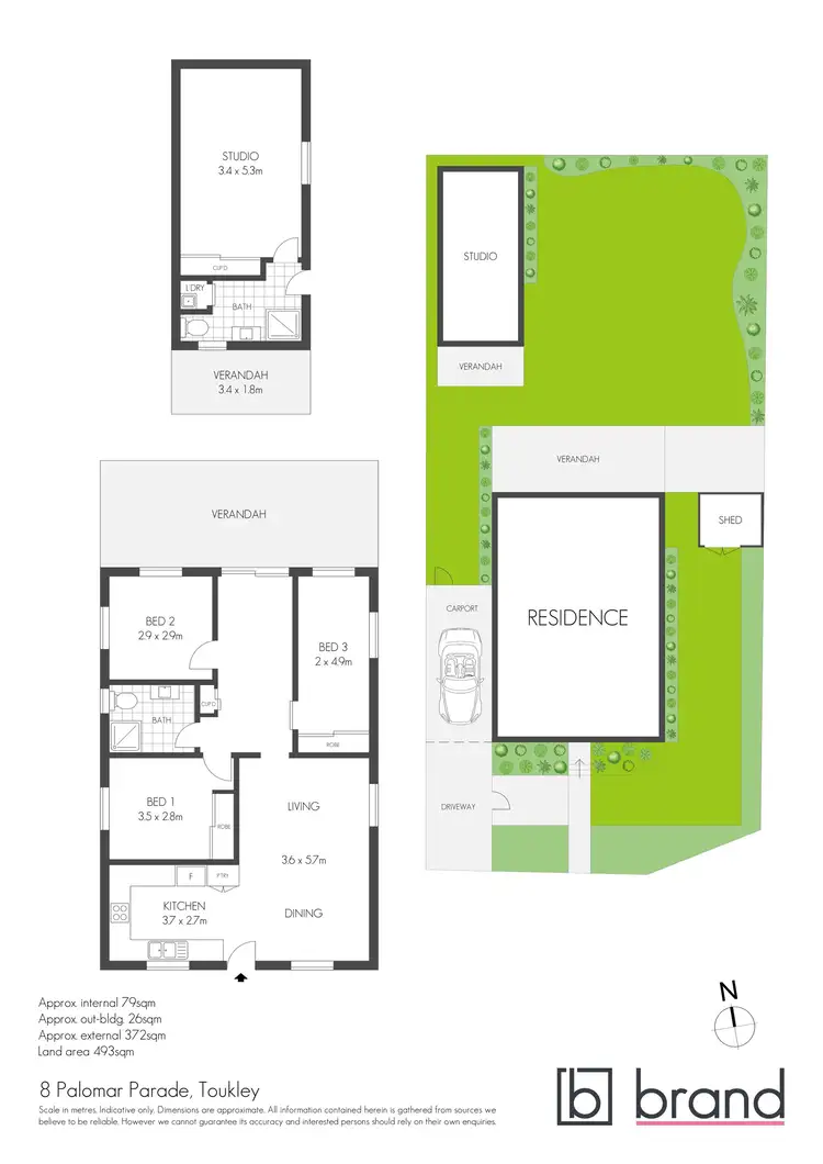 Floorplan of Homely house listing, 8 Palomar Parade, Toukley NSW 2263