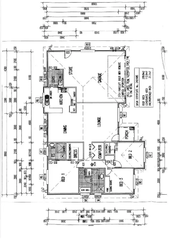 Floorplan of Homely house listing, 23 Gungurru Close, Tamworth NSW 2340