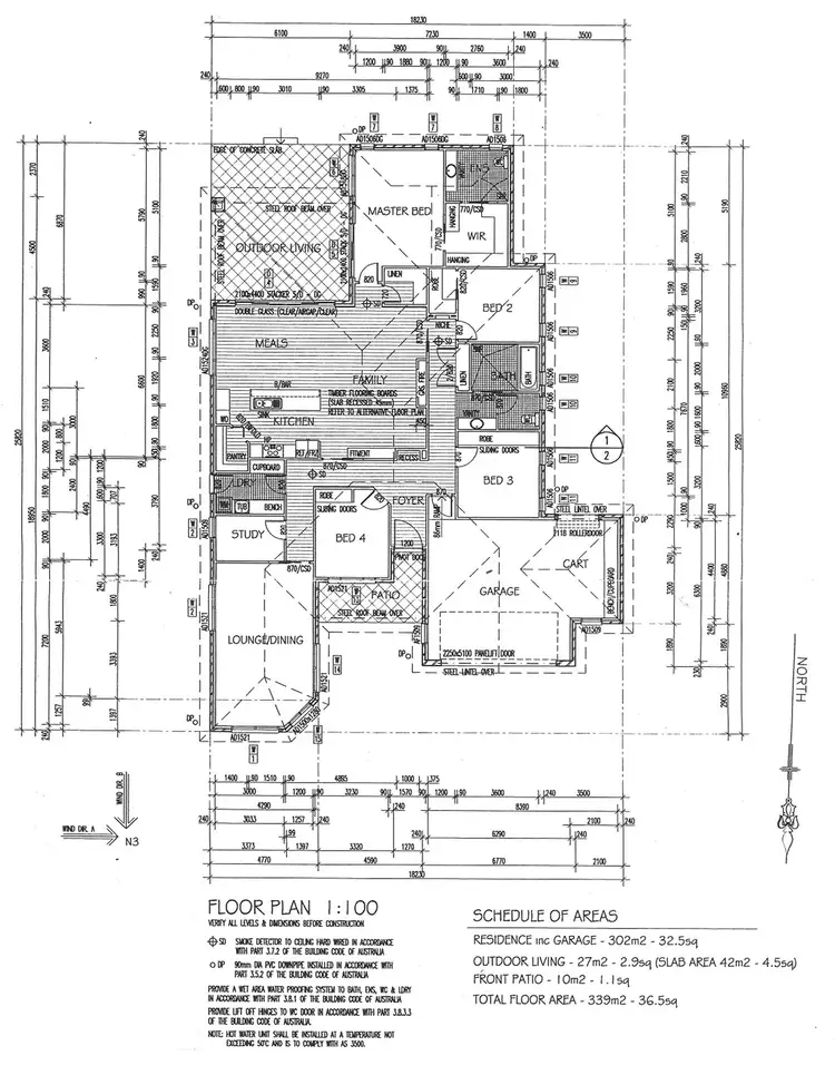 Floorplan of Homely house listing, 44 Peak Drive, Tamworth NSW 2340
