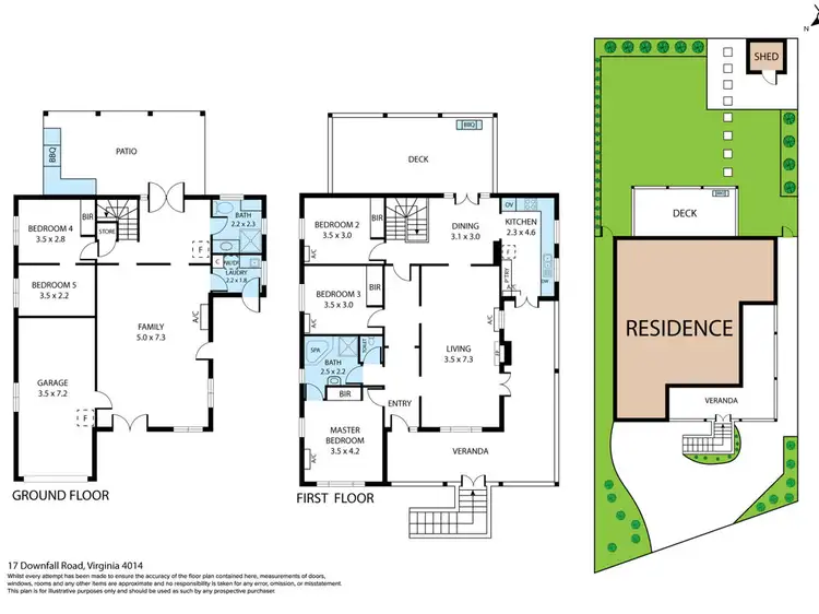 Floorplan of Homely house listing, 17 Downfall Road, Virginia QLD 4014