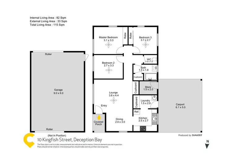 Floorplan of Homely house listing, 10 Kingfish Street, Deception Bay QLD 4508