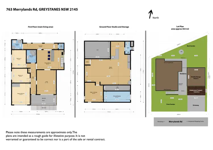 Floorplan of Homely house listing, 763 Merrylands Road, Greystanes NSW 2145