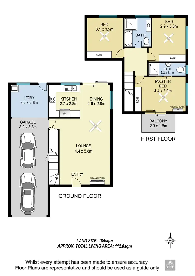 Floorplan of Homely townhouse listing, 21/28 Keona Road, Mcdowall QLD 4053