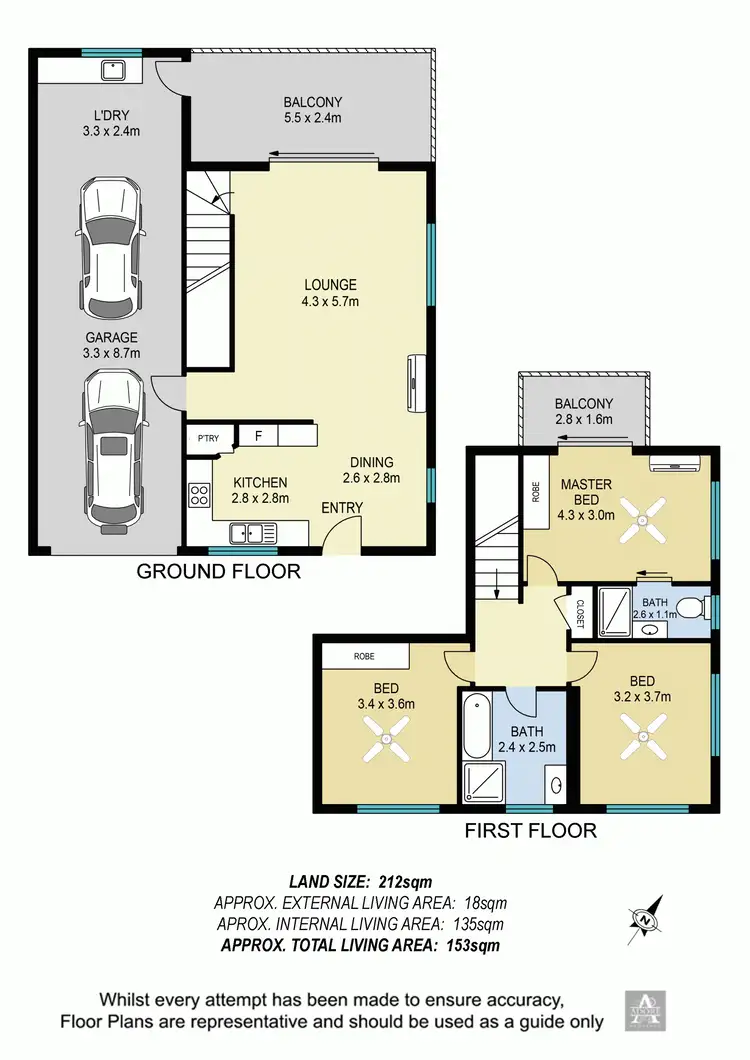 Floorplan of Homely townhouse listing, 9/28 Keona Road, Mcdowall QLD 4053