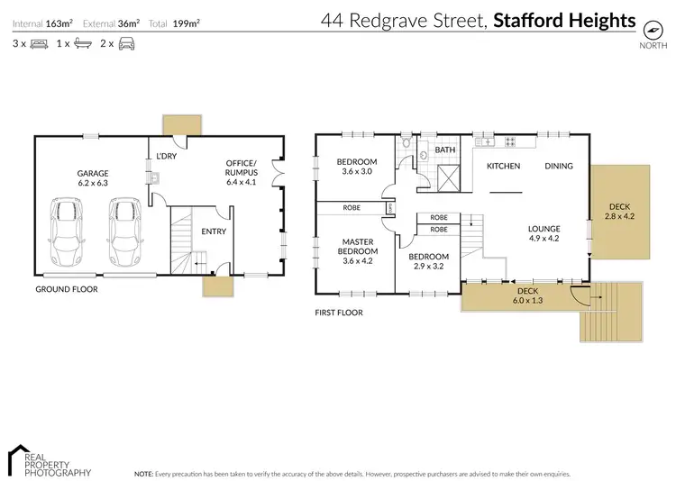 Floorplan of Homely house listing, 44 Redgrave Street, Stafford Heights QLD 4053