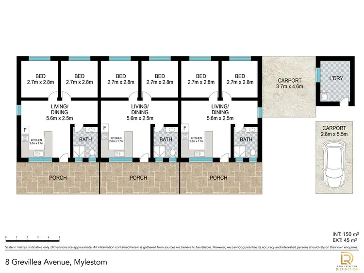 Floorplan of Homely house listing, 8 Grevillea Avenue, Mylestom NSW 2454