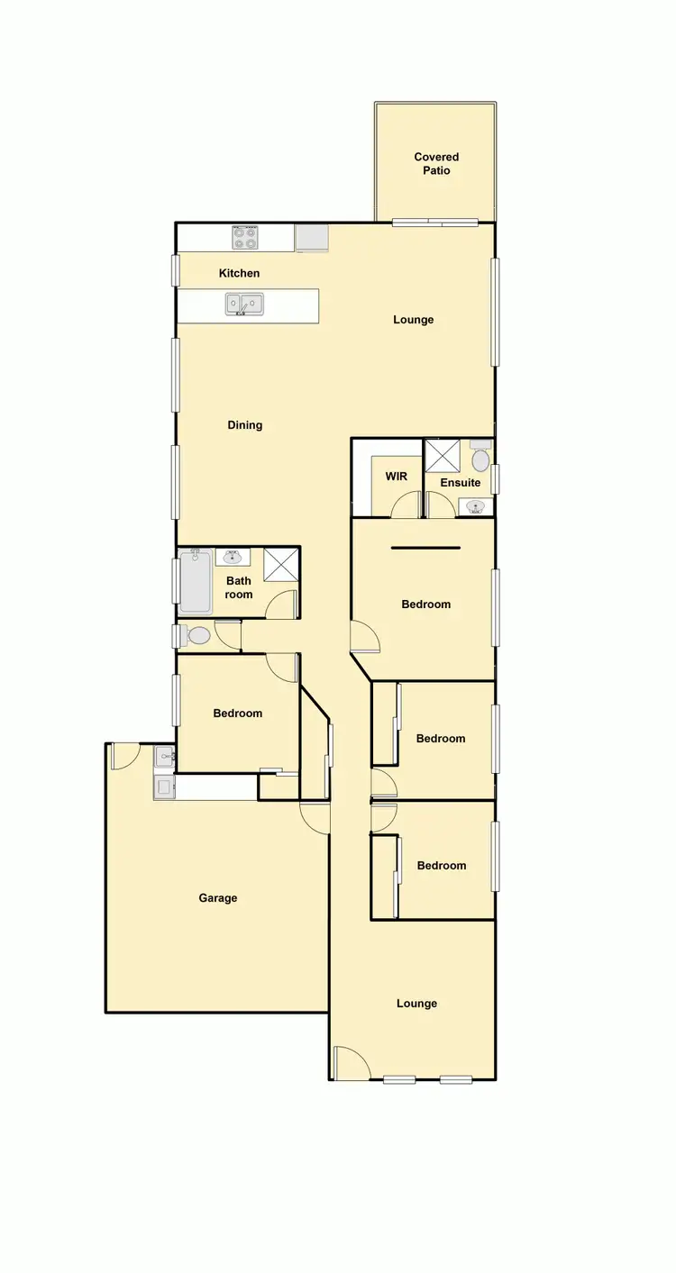 Floorplan of Homely house listing, 7 Crawford Street, Caboolture QLD 4510