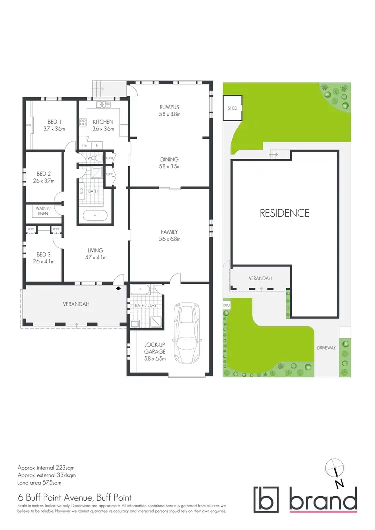 Floorplan of Homely house listing, 6 Buff Point Avenue, Buff Point NSW 2262
