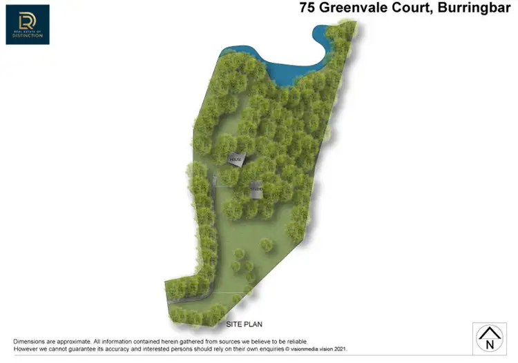 Floorplan of Homely rural property listing, 75 Greenvale Court, Burringbar NSW 2483