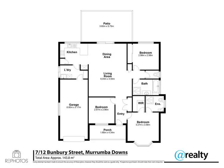 Floorplan of Homely house listing, 7/12 Bunbury St Murrumba Downs, Murrumba Downs QLD 4503