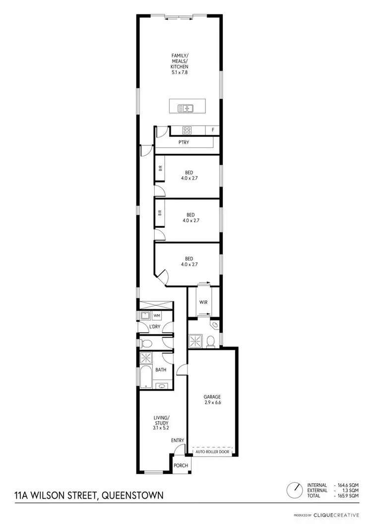 Floorplan of Homely house listing, 11A Wilson Street, Queenstown SA 5014