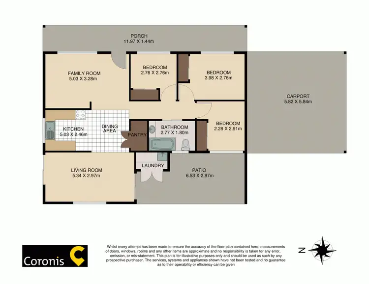 Floorplan of Homely house listing, 21 Bronzewing Crescent, Deception Bay QLD 4508