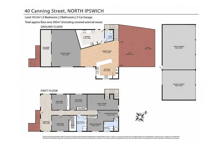Floorplan of Homely house listing, 40 Canning Street, North Ipswich QLD 4305
