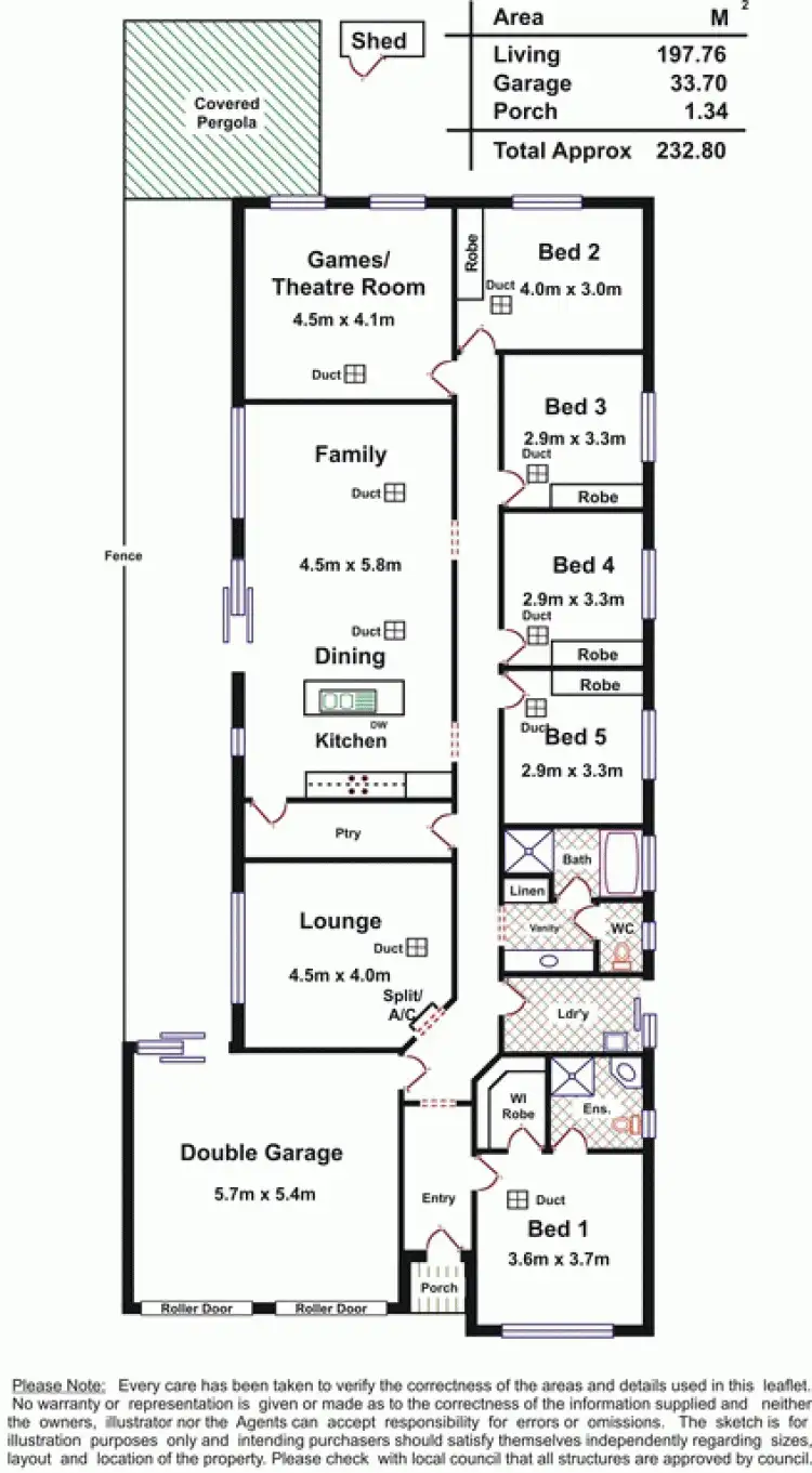 Floorplan of Homely house listing, 6 Themis Drive, Munno Para West SA 5115