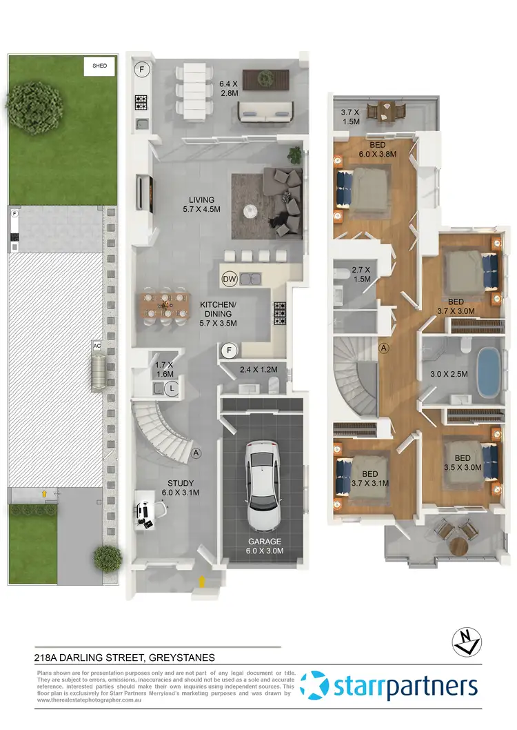Floorplan of Homely house listing, 218a Darling Street, Greystanes NSW 2145