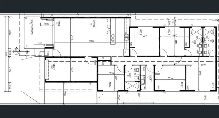 Floorplan of Homely house listing, 23 Heathcock Street, Durack NT 830