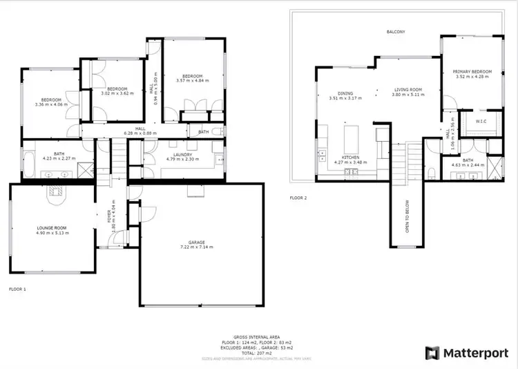 Floorplan of Homely house listing, 4252 Giinagay Way, Urunga NSW 2455